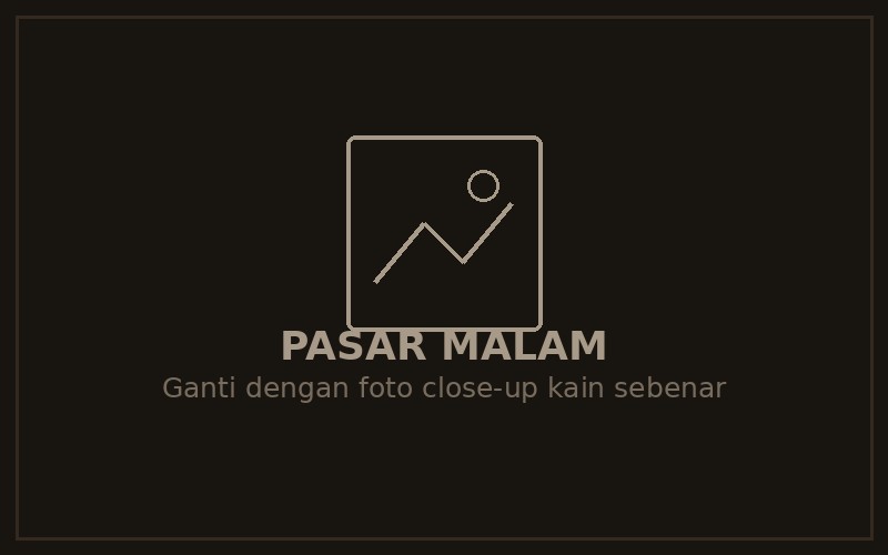 Kain pasar malam close-up